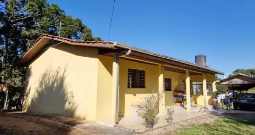 R$ 490 MIL - CHÁCARA 20.000 m², CASA 2 QUARTOS, TANQUE DE PEIXES, DOCUMENTADA, MANDIRITUBA/PR.
