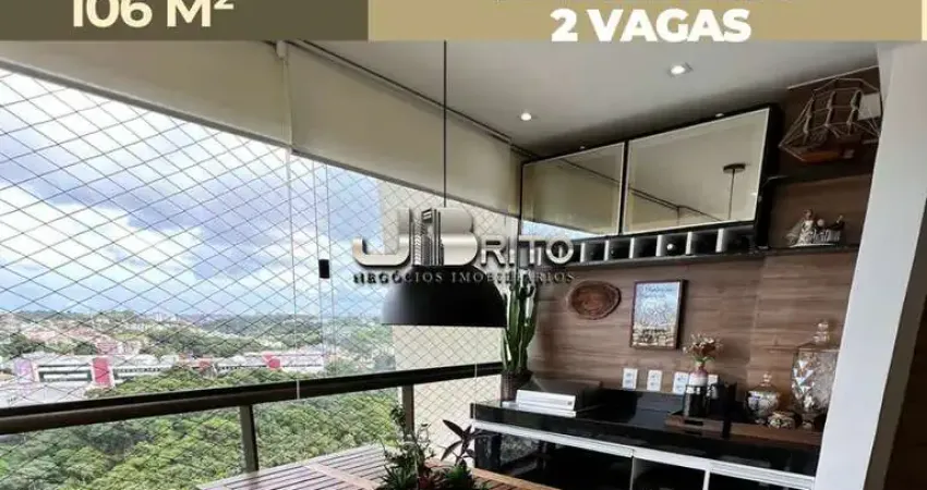 3 Quartos no Brisas Residencial Clube Reformado com Dependência Completa 02 Vagas