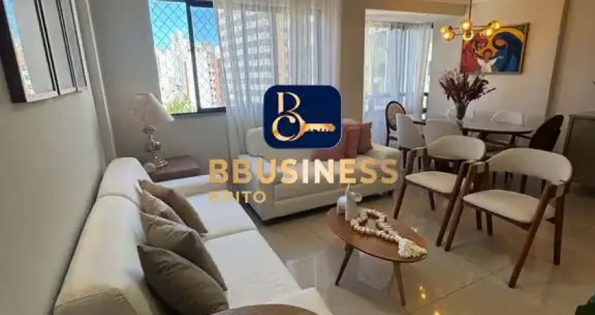 Apartamento 87 m²| 2 quartos com closet| nascente| duas varandas| pituba