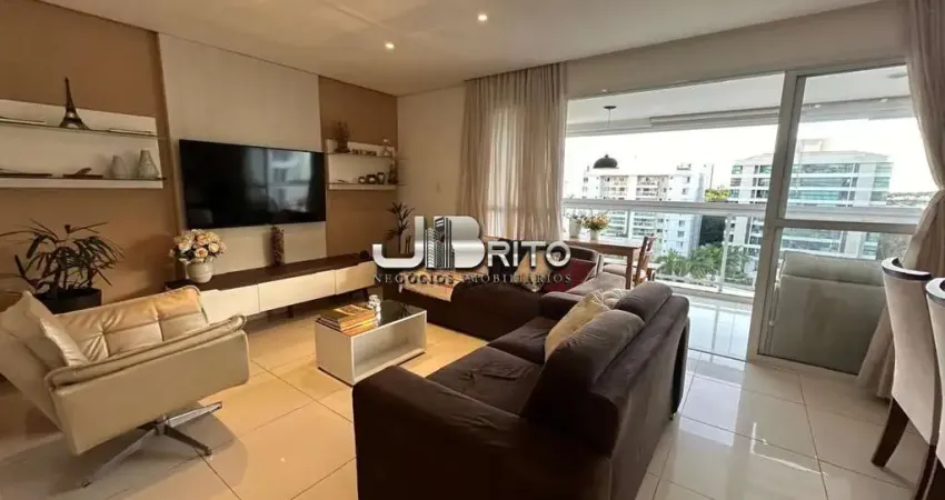 Apartamento à venda 132 m² 4/2 suítes home office varanda gourmet, alphaville