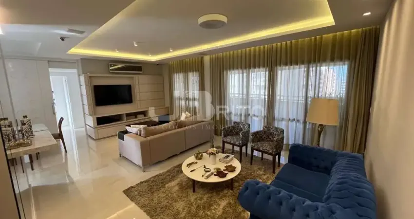 Apartamento 3 suítes+ home 164 m² nascente vista frontal, horto florestal