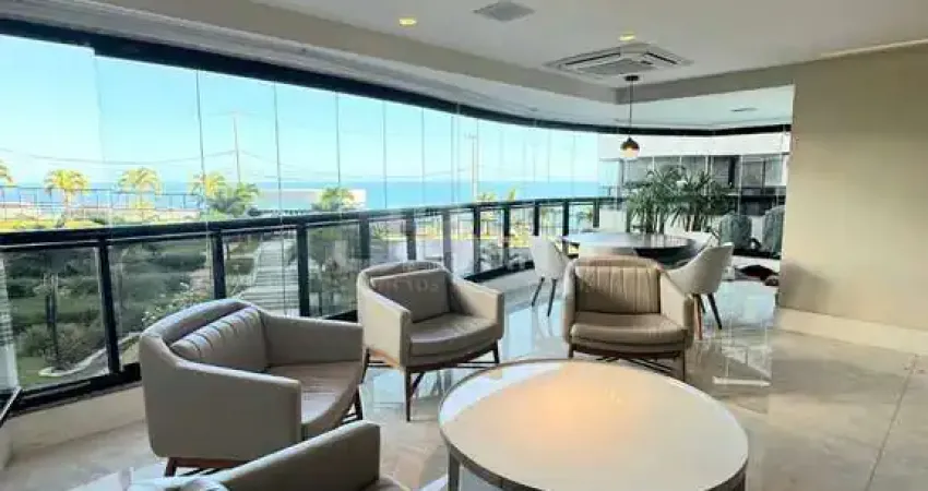 Maravilhoso 4 suítes 330 m² vista mar porteira fechada- morro ipiranga