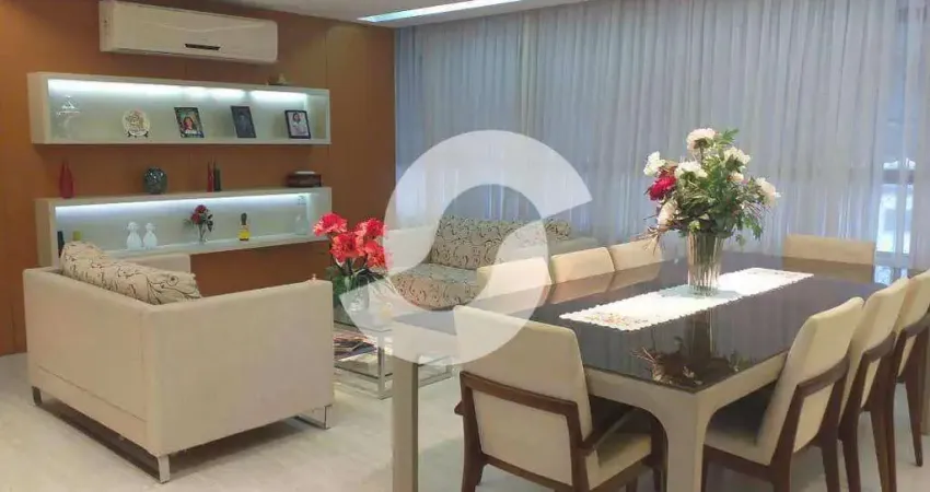 Apartamento à venda em Niterói, Icaraí, com 3 quartos, 161m²