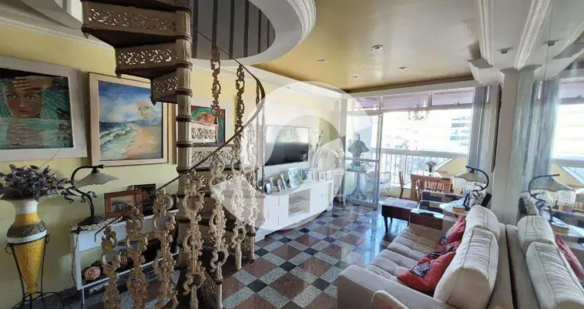 Cobertura à venda em Niterói, Icaraí, com 2 quartos, 165m²