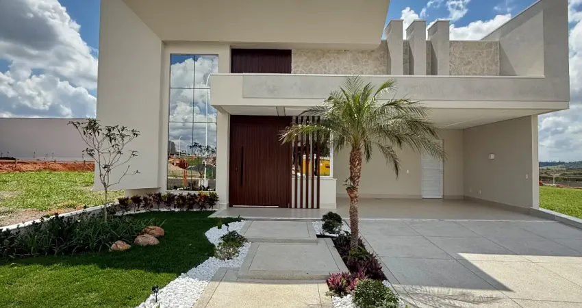 Casa terrea a venda com 3 suites, escritório e piscina em indaiatuba sp