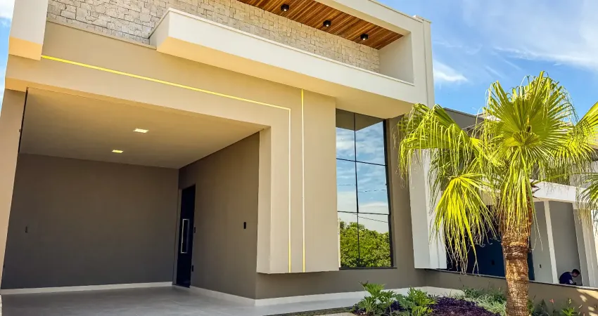 Casa terrea com 3 dormitórios sendo 1 suite no condominio gran reserve em indaiatuba sp