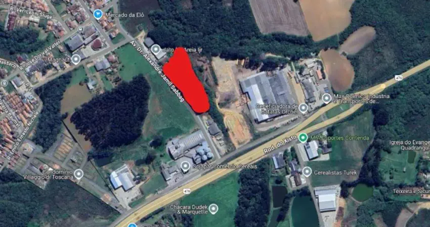 Terreno comercial para alugar na Av. Dr. Alexandre Jamil Sabbag, Centro, Contenda