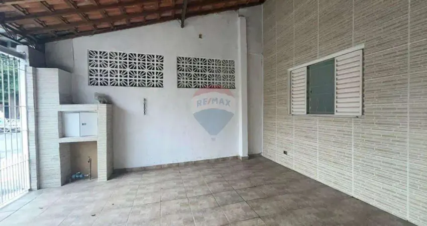 Casa de meio lote para locação no galo branco, são josé dos campos, sp.