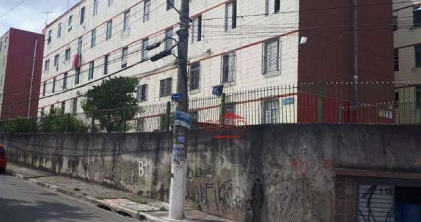 Apartamento com 2 dormitórios à venda, 46 m² por R$ 155.000,00 - Conjunto Habitacional Presidente Castelo Branco - Carapicuíba/SP