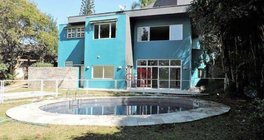 Casa com 6 dormitórios, 550 m² - venda por R$ 3.800.000,00 ou aluguel por R$ 13.903,05/mês - Jardim Marilu - Carapicuíba/SP