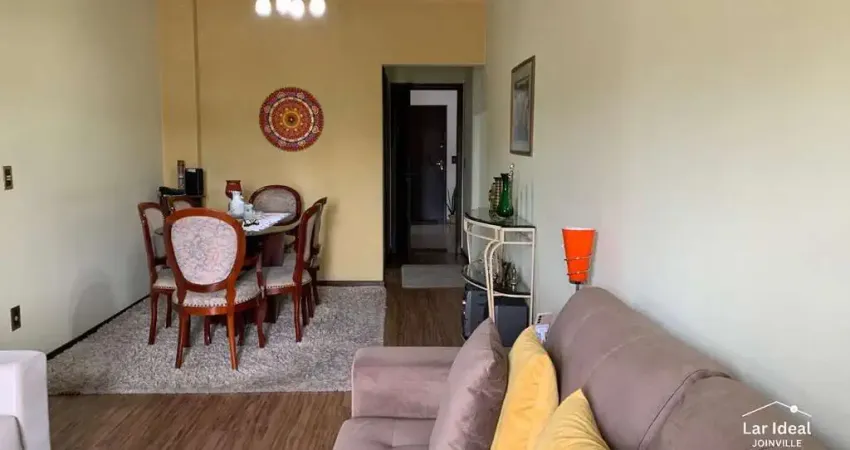 Apartamento para venda em joinville, américa, 2 dormitórios, 2 banheiros, 1 vaga