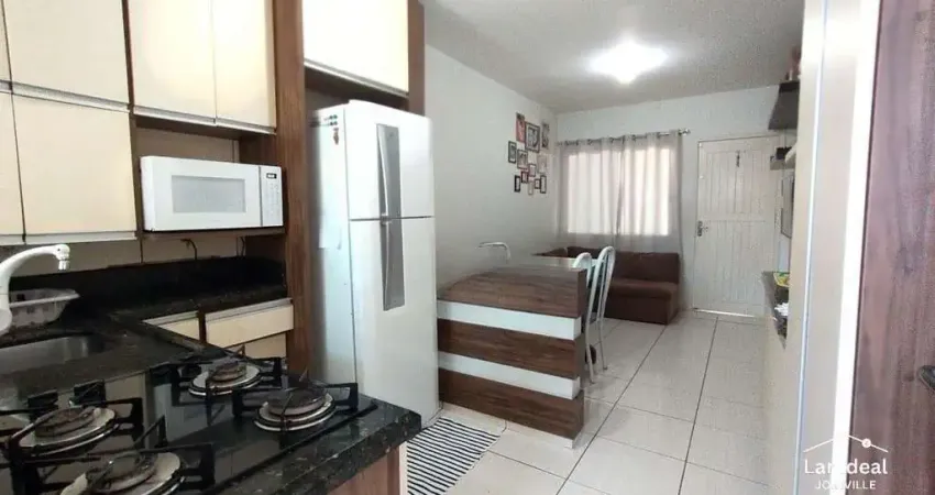 Casa para venda em joinville, nova brasília, 2 dormitórios, 1 banheiro, 1 vaga
