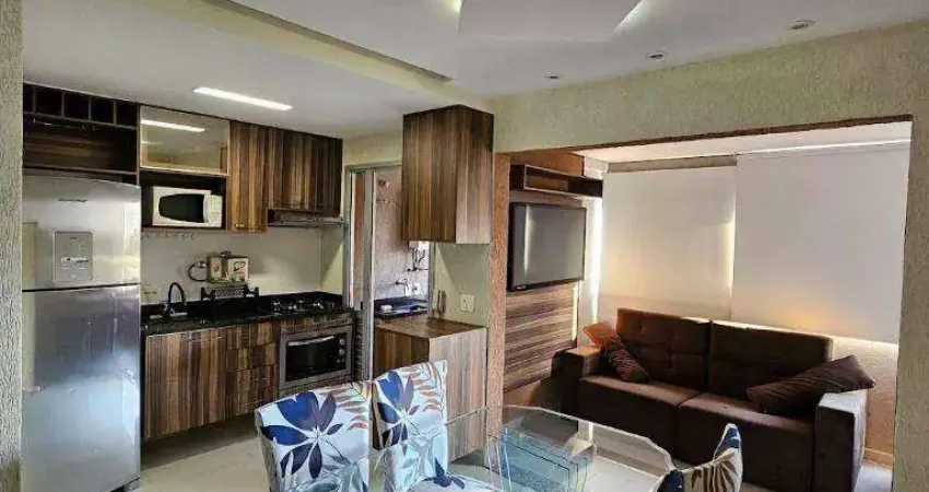 Apartamento com 1 dormitório para alugar, 48 m² por R$ 5.200,00/mês - Campo Belo - São Paulo/SP