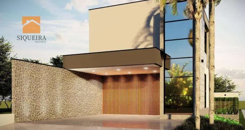 Condomínio Sunlake - Casa com 3 dormitórios à venda, 225 m² por R$ 1.490.000 - Condomínio Sunlake - Sorocaba/SP