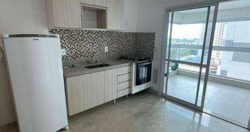 Edifício Spettacolo Patriani - Apartamento com 1 dormitório para alugar, 52 m² por R$ 4.000/mês - Parque Campolim - Sorocaba/SP