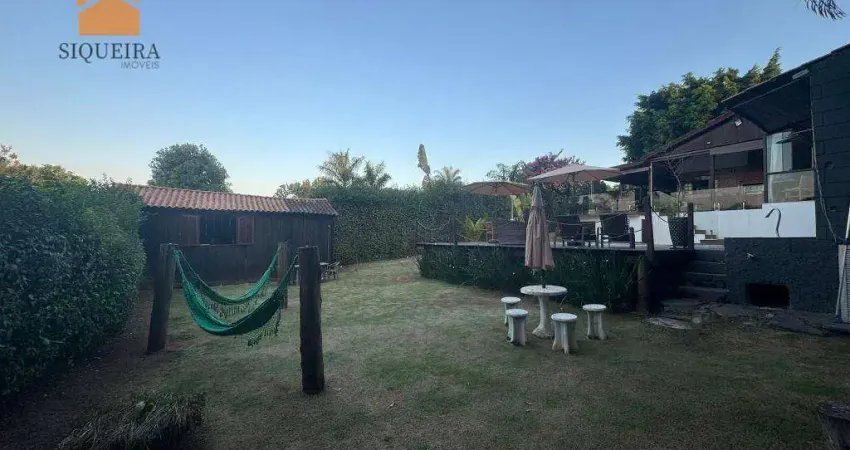 Chácara com 4 dormitórios, 814 m² - venda por R$ 980.000 ou aluguel por R$ 6.750/mês - Residencial Aquarius - Araçoiaba da Serra/SP