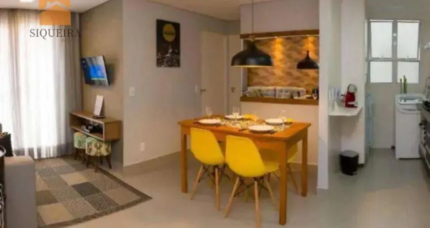 Residencial Easy Life - Apartamento com 2 dormitórios à venda, 48 m² por R$ 362.000 - Jardim Piratininga - Sorocaba/SP