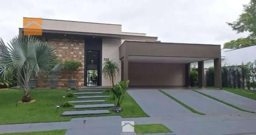 Casa com 3 dormitórios, 291 m² - venda por R$ 2.700.000,00 ou aluguel por R$ 19.300,00/mês - Parque Ecoresidencial Fazenda Jequitibá - Sorocaba/SP