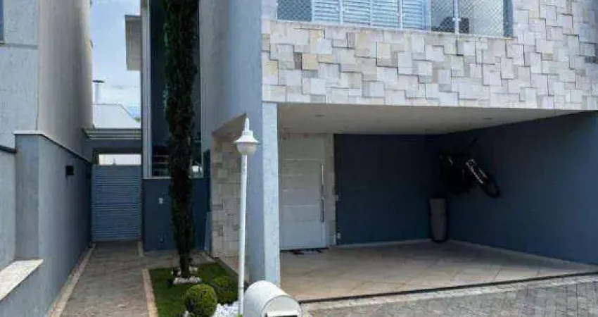 Cond. Villagio Milano - Casa mobiliada com 3 dormitórios à venda, 176 m² por R$ 1.280.000 - Wanel Ville - Sorocaba/SP