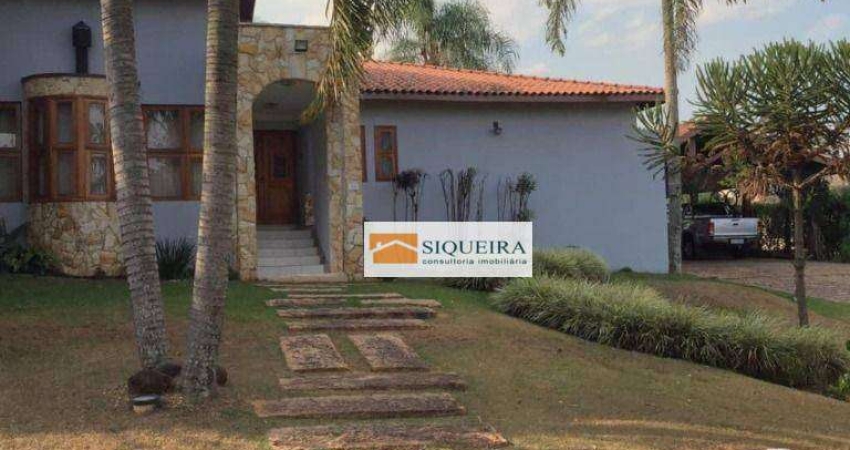 Condomínio Moradas São Luiz - Casa com 4 dormitórios à venda, 450 m² por R$ 2.200.000 - Condomínio Village Haras São Luiz - Salto/SP