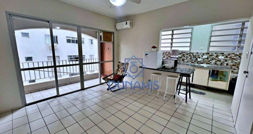 Apartamento à venda, 55 m² por R$ 370.000,00 - Praia das Pitangueiras - Guarujá/SP