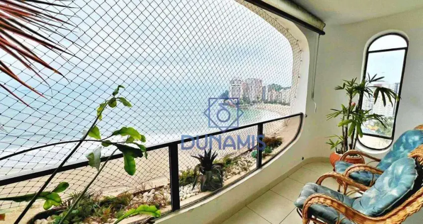 Apartamento à venda, 190 m² por R$ 1.300.000,00 - Praia das Asturias Frente Mar - Guarujá/SP