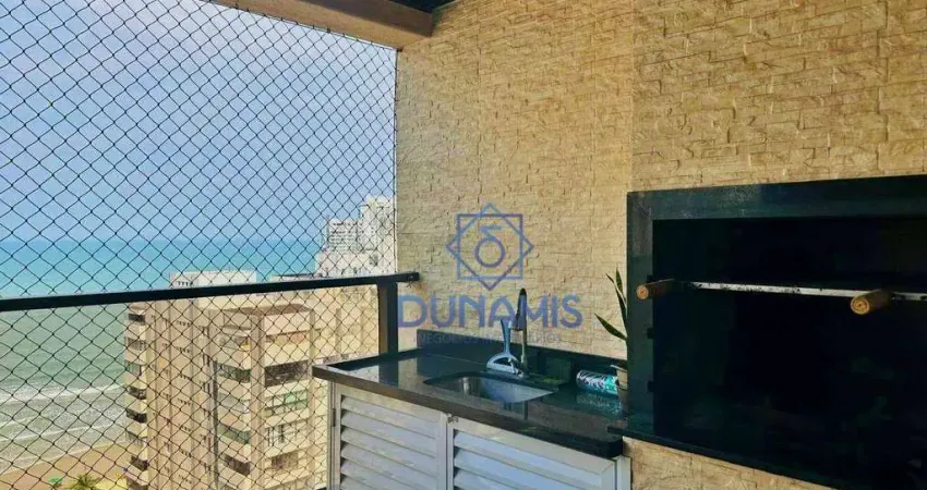APARTAMENTO À VENDA NA PRAIA DAS ASTÚRIAS- COM VISTA MAR E LAZER