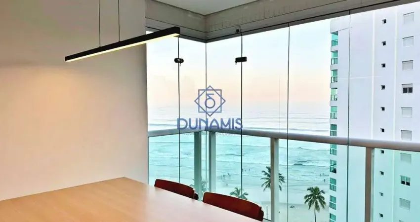 Apartamento 2 dormitórios vista mar prédio novo - praia da enseada