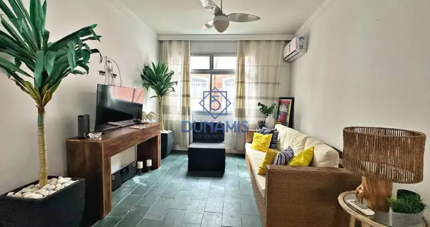 Apartamento com 02 dormitórios - quadra da praia - enseada - guarujá