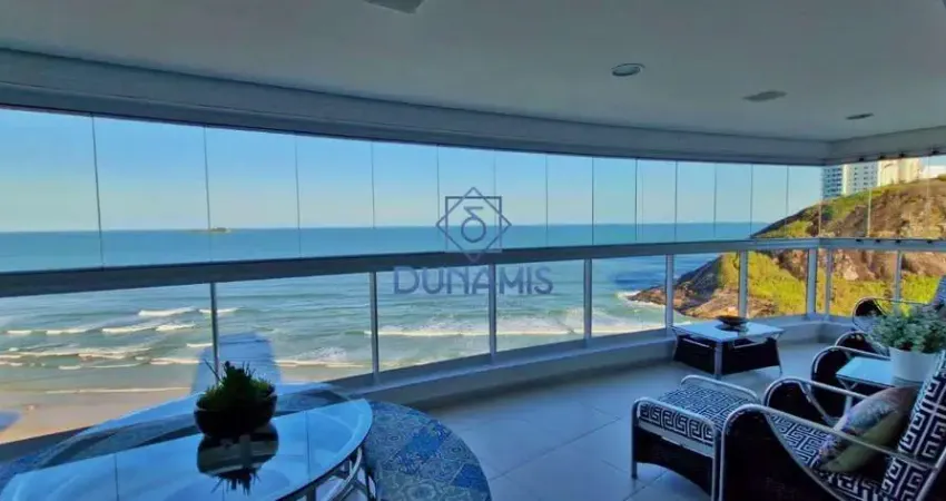 Apartamento alto padrão de frente para o mar à venda na praia da enseada
