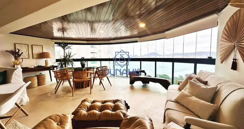 Apartamento alto padrão de frente para o mar à venda na praia da enseada