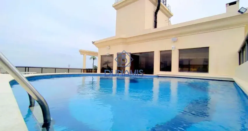 Cobertura à venda, 350 m² por r$ 4.500.000,00 - praia da enseada - guarujá/sp