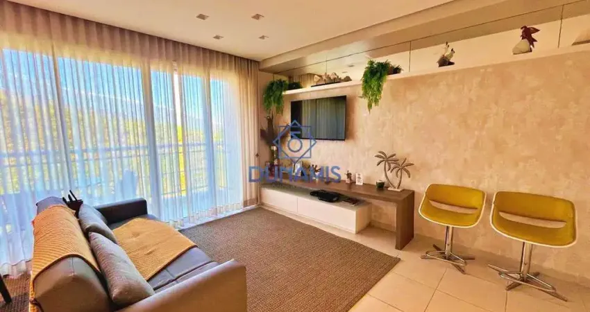 Apartamento com 2 dormitórios à venda, 82 m  por r  990.000,00 - loteamento joão batista julião - gu