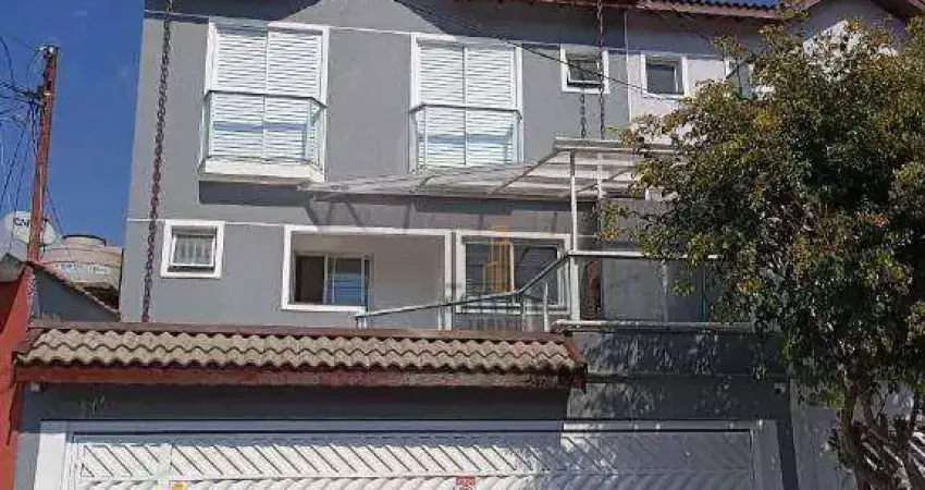 Sobrado com 2 dormitórios à venda, 107 m² por R$ 640.000,00 - Vila Cecília Maria - Santo André/SP