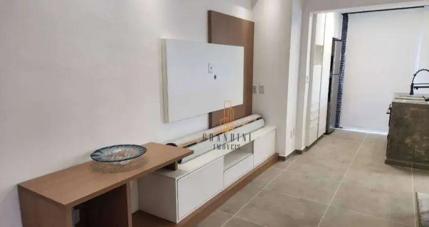 Flat com 1 dormitório para alugar, 42 m² por R$ 3.713,00/mês - Centro - São Bernardo do Campo/SP