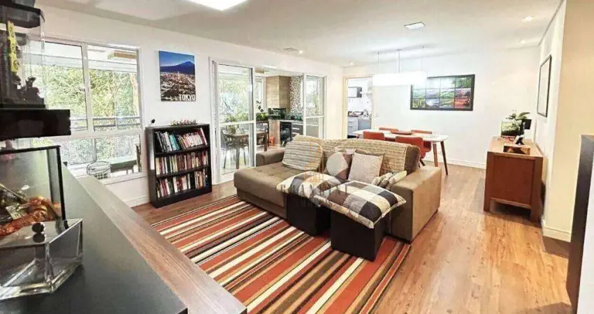 Apartamento com 3 dormitórios à venda, 132 m² por r$ 1.802.000,00 - bosque da saúde - são paulo/sp