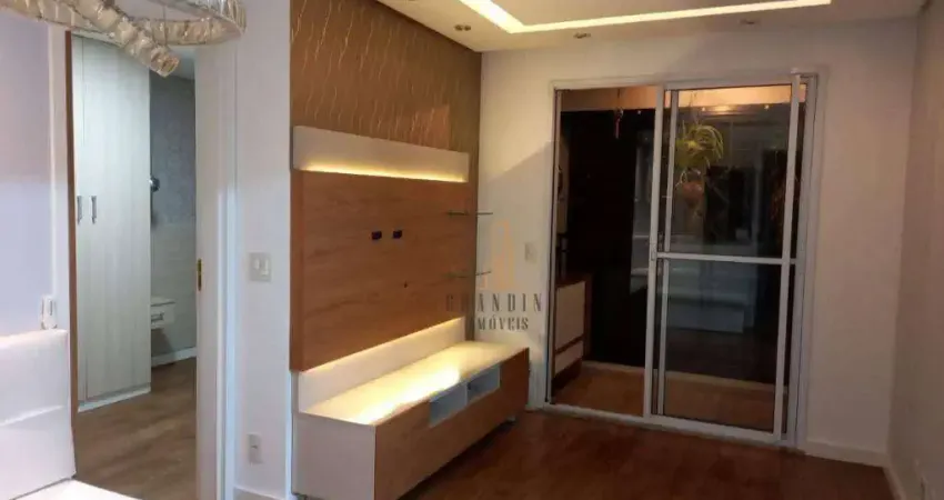 Apartamento com 1 dormitório para alugar, 42 m² por r$ 2.850,00/mês - jardim olavo bilac - são bernardo do campo/sp