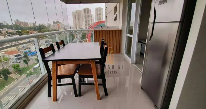 Flat com 1 dormitório para alugar, 42 m² por r$ 3.972,00/mês - centro - são bernardo do campo/sp