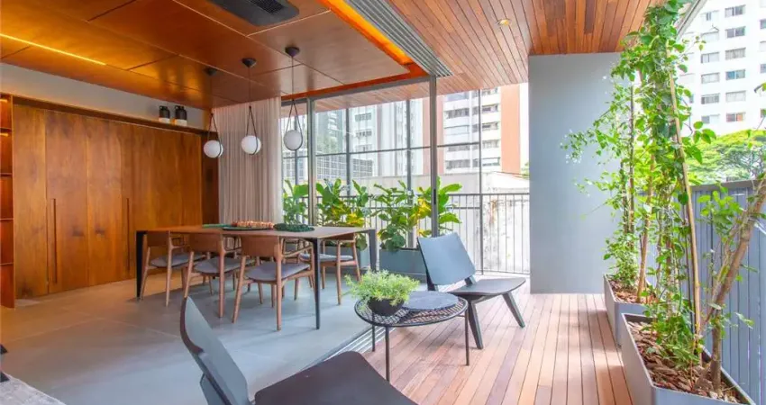 Apartamento em condomínio contemporâneo, localizado na vila nova conceição.