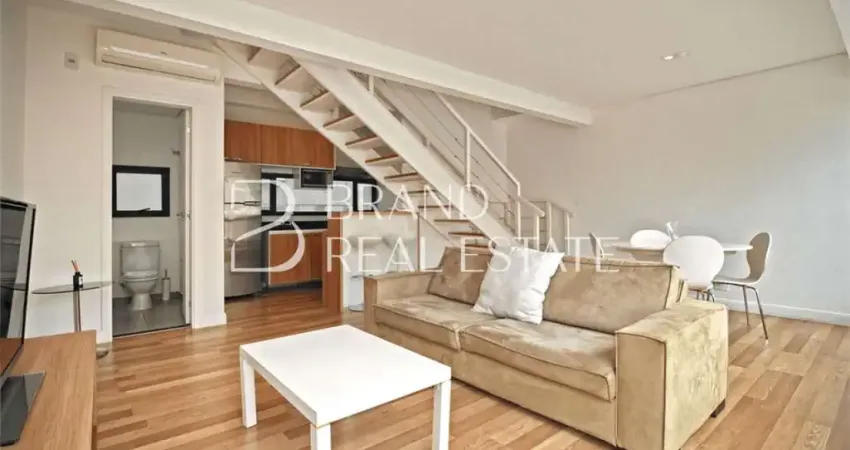 Apartamento em andar alto, com ótima vista, localizado na Vila Olímpia.