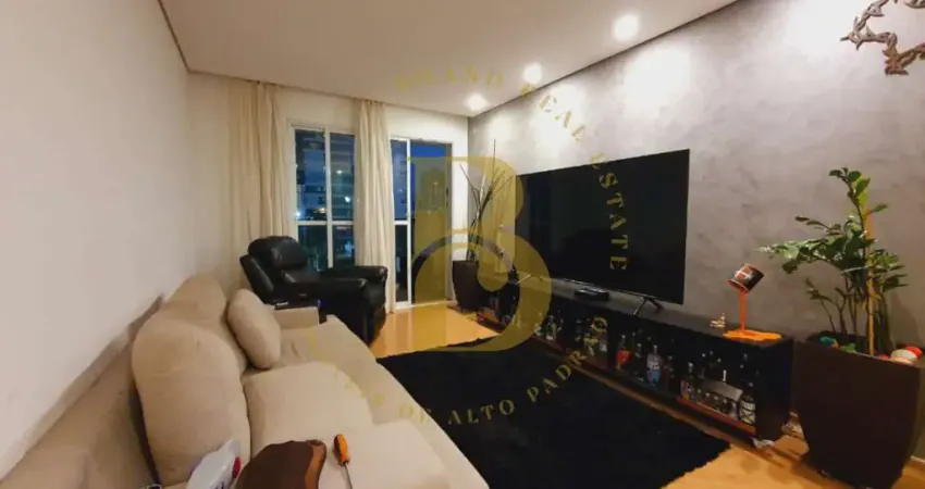 Apartamento de 100m², 2 dormitório, sendo 1 suíte master com banheira