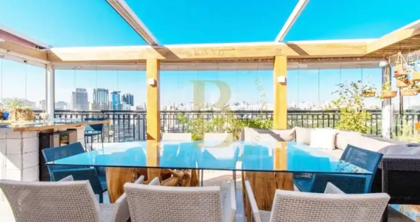 Cobertura com 420 m², 3 quartos sendo 3 suítes à venda no bairro vila nova conceição.