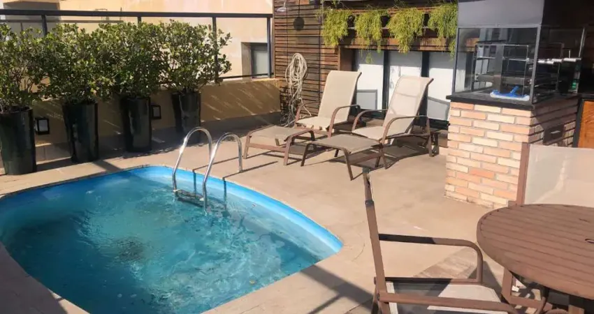 Cobertura com 220 m², 2 quartos sendo 2 suítes à venda no bairro brooklin.