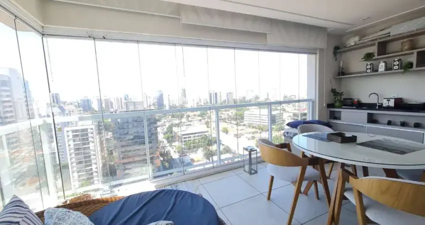 Apartamento com 70 m² - 2 quartos sendo 1 suíte à venda - brooklin - sp
