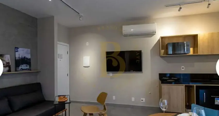 Apartamento á venda de 45m², com 1 quarto e 1 vaga no bairro itaim bibi
