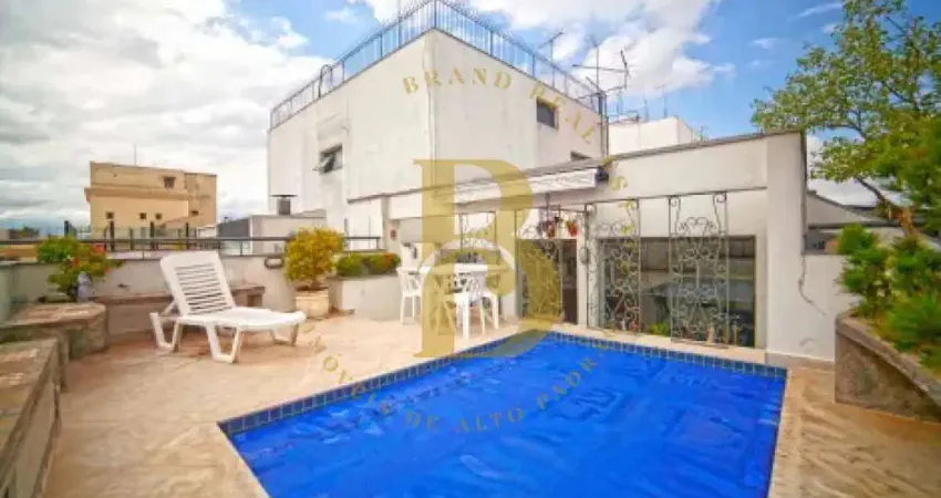 Cobertura á venda de 186 m², com 3 quartos e 2 vagas bairro perdizes.