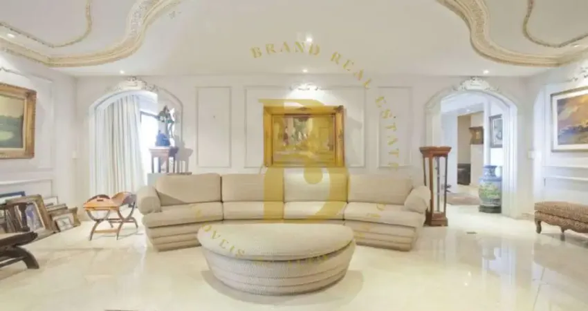 Apartamento á venda de 500 m², com 4 suítes e 5 vagas no bairro higienópolis.