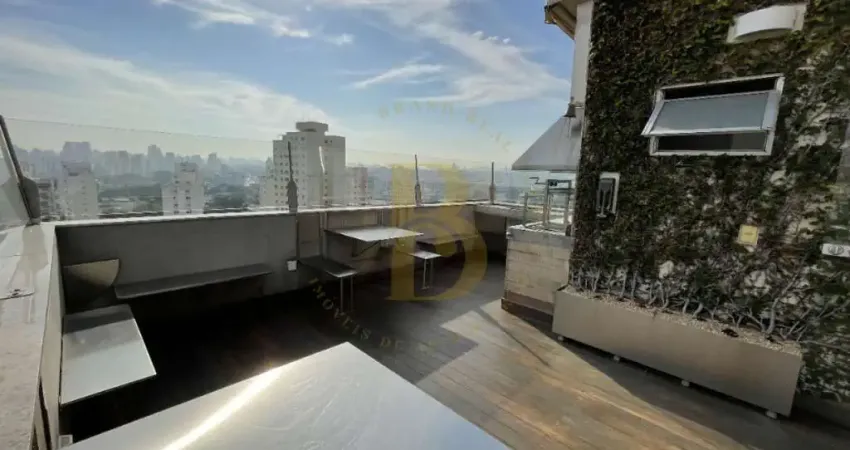 Maravilhosa cobertura duplex com 121 m² à venda no bairro campo belo.