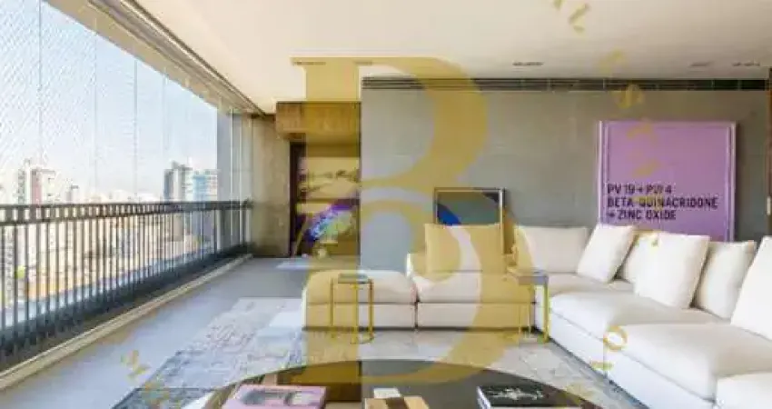 Apartamento primoroso, em condomínio cobiçado, localizado em moema.