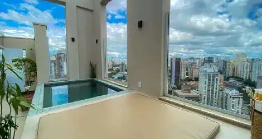 Cobertura com 148 m², 2 quartos sendo 2 suítes à venda no bairro vila olímpia.